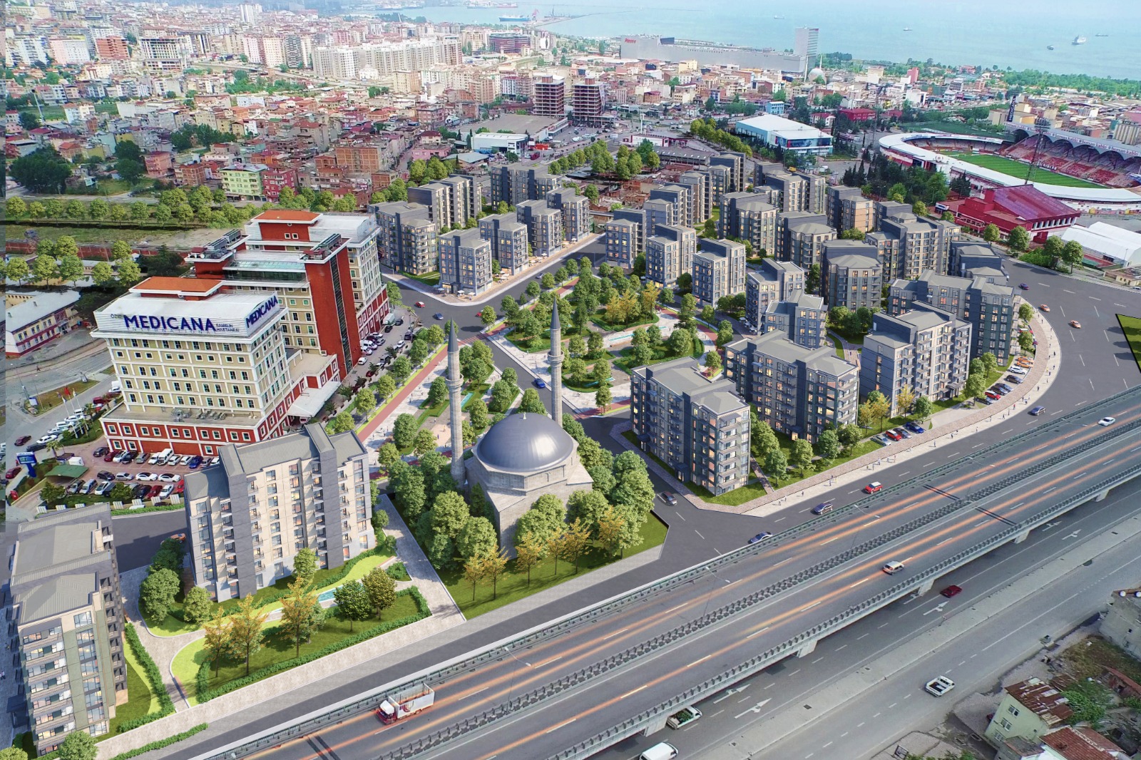 Samsun Canik Emlak Konut Projesi